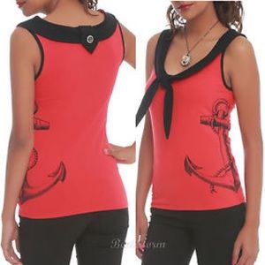 Hot topic Sailor Top